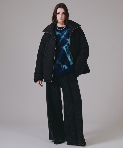 セール】STAND NECK PADDING JACKET/スタンドネックパディング 