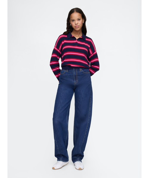 GAP（ギャップ）の「CashSoft カシミヤタッチ リラックス ポロセーター