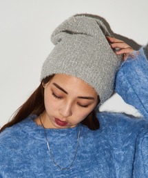 MAISON BREEZE（メゾンブリーズ）の「【MAISON BREEZE】ラメニットビーニー　DTK（ニットキャップ/ビーニー）」