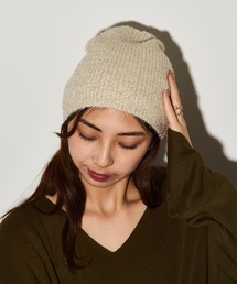 MAISON BREEZE（メゾンブリーズ）の「【MAISON BREEZE】ラメニットビーニー　DTK（ニットキャップ/ビーニー）」
