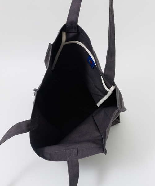 FRUIT OF THE LOOM（フルーツオブザルーム）の「【FRUIT OF THE LOOM/フルーツオブザルーム】FTL×PEANUTSサイドポケットトートバッグ（トートバッグ・メンズ・イエロー/ネイビー/ブラック/ブルー・フリー）」の14枚目の写真