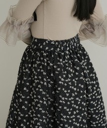 PERNA（ペルナ）の「フラワージャガードスカラップスカート（スカート