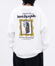 Mark Gonzales（マーク・ゴンザレス）の「【ba】JOHN'S CLOSET別注 〔MARK GONZALES ARTWORK COLLECTION / マーク ゴンザレス〕アソートアート プリント ビッグシルエット クルーネックスウェット（スウェット・メンズ）」