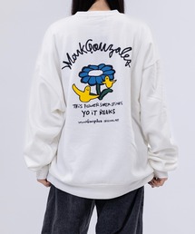 【ba】JOHN'S CLOSET別注 〔MARK GONZALES ARTWORK COLLECTION / マーク ゴンザレス〕アソートアート プリント ビッグシルエット クルーネックスウェット