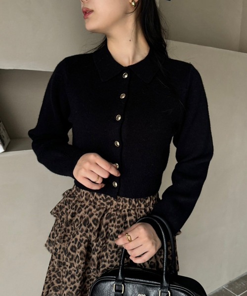 クロエ・ドルマンスリーブ調セーター◇XSサイズ　ブラック・クリーニング済み Chloe（クロエ） Chloe KIDS キッズ セーター C20396 レディース