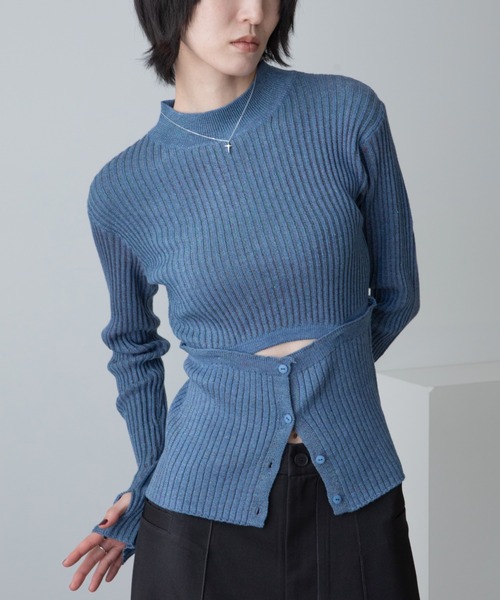 GRANCY 24awニット ホールガーメントチムニーニット【2024AW】 | tops| yori
