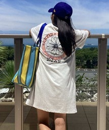 ROXY | ROXY/ロキシー バックプリントTシャツ ワンピース RDR251653M(ワンピース)