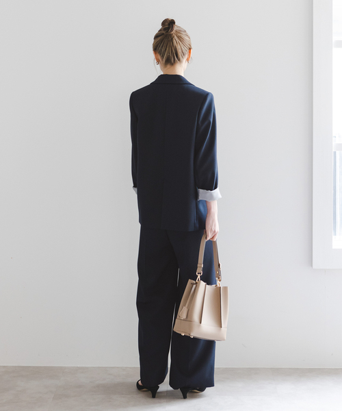 Noble（ノーブル）の「ワイドVネックフィブリルキャミワンピース