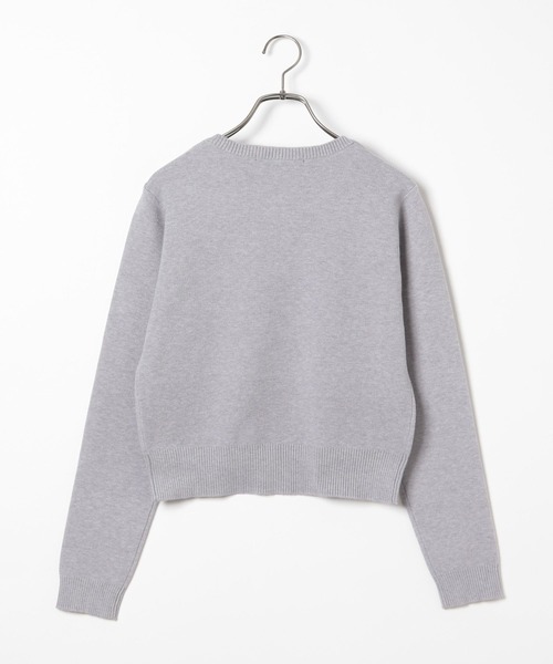 Heather（ヘザー）の「フロントロゴニット　292250（ニット/セーター・レディース・アイボリー/ミント/グレー・FREE）」の17枚目の写真