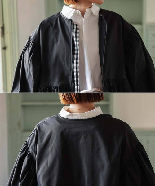 セール】撥水ペプラムジャケット（その他アウター）｜DONOBAN