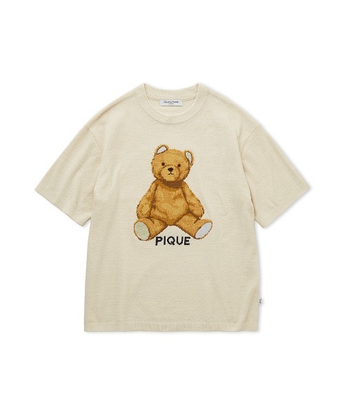 【HOMME】エアモコベアジャガードプルオーバー