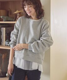 裏起毛ラメスウェット