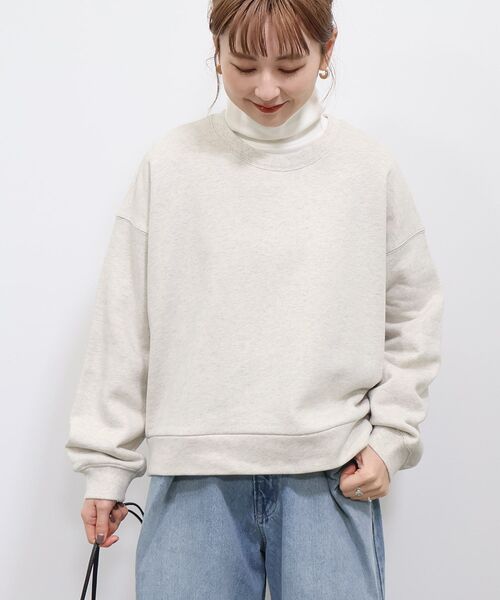 Allumer　アリュメール レディース スウェット トレーナー 裏毛 ガゼット White 送料無料 amr8178592 楽天市場】Allumer アリュメール レディース スウェット