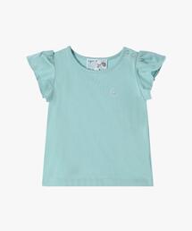 agnes b. - 【新品タグ付】アニエス・ベー⭐️Tシャツ カットソー トップス カーキ agnes b. - アニエスベー トカゲプリント カットソー Tシャツ