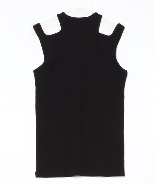 HOLLOWED OUT RIB TANK-TOP