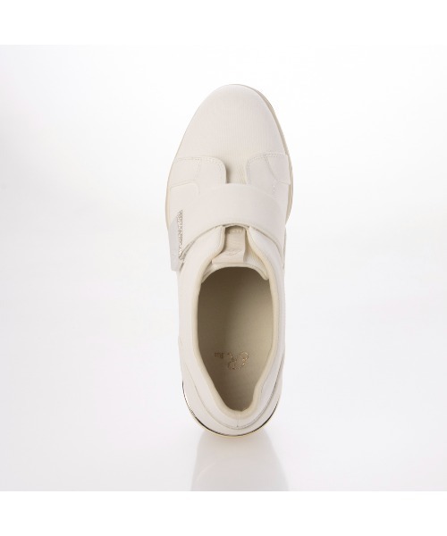 Riz raffinee(リズラフィーネ)の「ヒールアップベルトスニーカー(スニーカー・レディース・ベージュ系その他7/アイボリー/ブラック・24.5cm/24cm/23.5cm/23cm/22.5cm)」の15枚目の写真