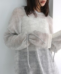 hellam | プレーティングルーズニット(ニット/セーター)