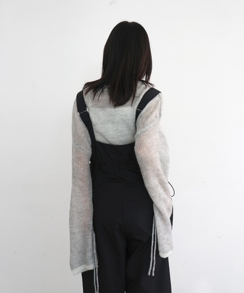 hellam（へラム）の「プレーティングルーズニット（ニット/セーター・レディース・グレー/ブルー/ブラック・FREE）」の17枚目の写真