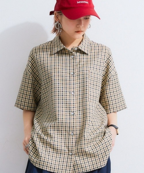 TTOL(トール)の「マルチカラーチェックシャツ(シャツ/ブラウス・レディース・グレー/ブラック・M)」の1枚目の写真