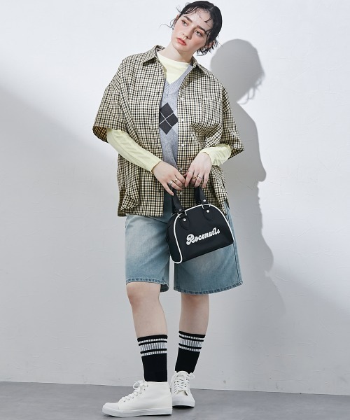 TTOL(トール)の「マルチカラーチェックシャツ(シャツ/ブラウス・レディース・グレー/ブラック・M)」の9枚目の写真