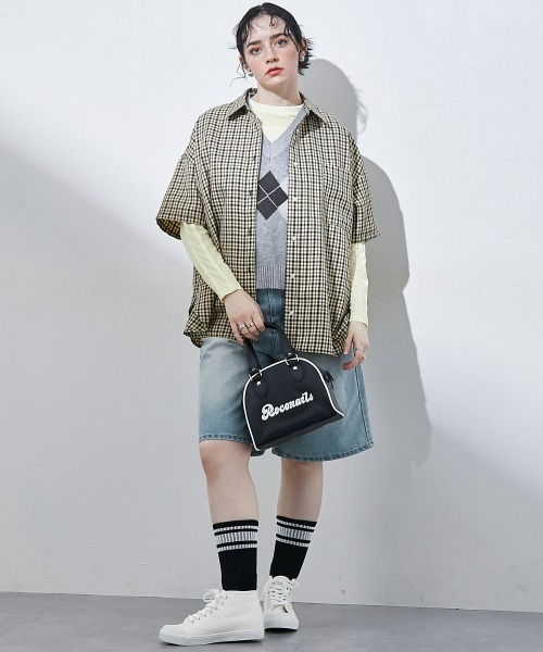 TTOL(トール)の「マルチカラーチェックシャツ(シャツ/ブラウス・レディース・グレー/ブラック・M)」の10枚目の写真