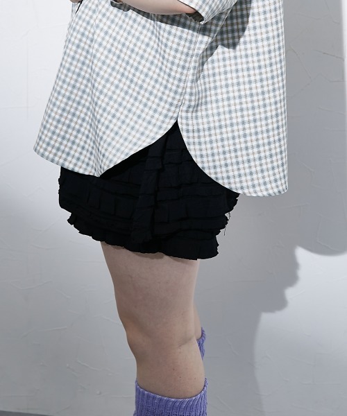 TTOL(トール)の「マルチカラーチェックシャツ(シャツ/ブラウス・レディース・グレー/ブラック・M)」の19枚目の写真