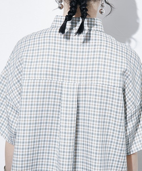 TTOL(トール)の「マルチカラーチェックシャツ(シャツ/ブラウス・レディース・グレー/ブラック・M)」の20枚目の写真