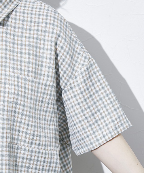 TTOL(トール)の「マルチカラーチェックシャツ(シャツ/ブラウス・レディース・グレー/ブラック・M)」の17枚目の写真