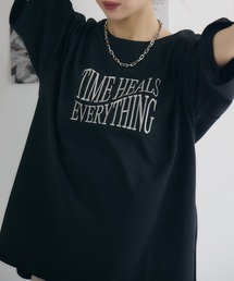 RU.TI.LE（ルチル）の「【RU.TI.LE】ウェーブロゴ刺繍T（Tシャツ/カットソー）」