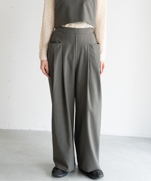 hwyl(ヒュイル)の「【2点セット】ホルタービスチェセットアップ(つなぎ/オールインワン・レディース・アッシュグレー/ブラック・SMALL/MEDIUM)」の15枚目の写真