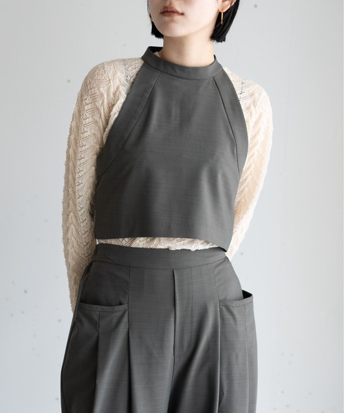 hwyl(ヒュイル)の「【2点セット】ホルタービスチェセットアップ(つなぎ/オールインワン・レディース・アッシュグレー/ブラック・SMALL/MEDIUM)」の17枚目の写真