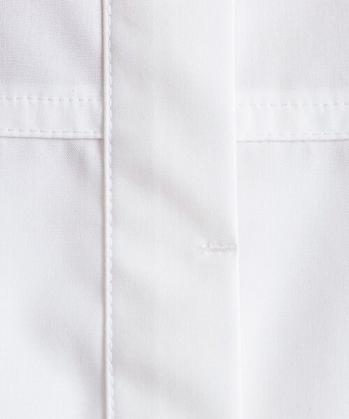 green label relaxing（グリーンレーベルリラクシング）の「フレアスリーブ クロップド シャツ -マシンウォッシャブル・UVカット-（シャツ/ブラウス・レディース・ホワイト/ダークグレー/その他1/コバルトブルー/ベージュ/その他2/ブラック・FREE）」の12枚目の写真