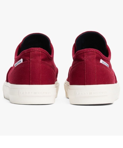 【すぐ届く】  オックスフォードツイルスニーカー TOMMY HILFIGER｜オックスフォードツイルロートップスニーカー