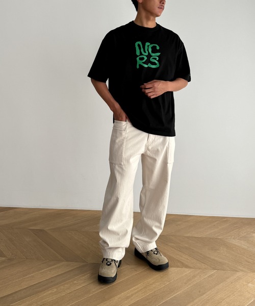 CANAL JEAN（キャナルジーン）の「El mar　ヘリンボーンカーゴパンツ（カーゴパンツ・レディース・カーキ/キナリ・SMALL/MEDIUM/LARGE）」の16枚目の写真