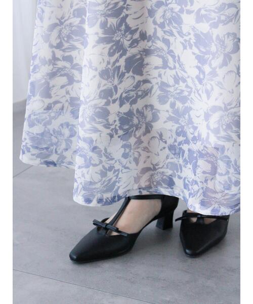 Te chichi TERRASSE(テチチテラス)の「メッシュフラワーフレアスカート《2025spring catalog item》(スカート・レディース・ブルー/ネイビー/グリーン・F)」の18枚目の写真