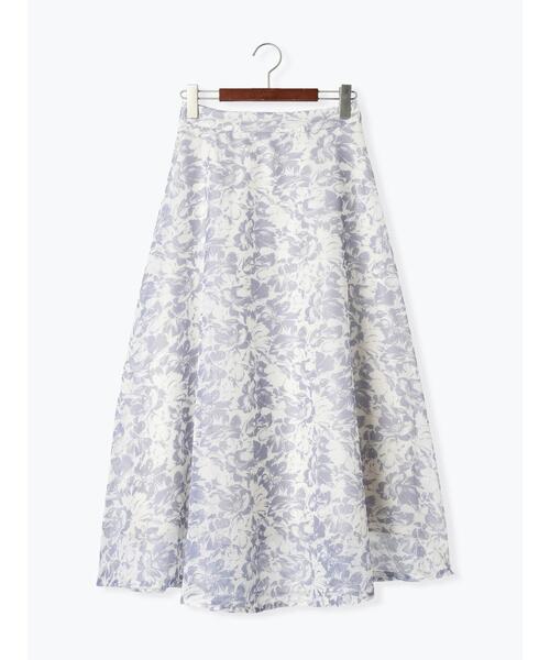 Te chichi TERRASSE(テチチテラス)の「メッシュフラワーフレアスカート《2025spring catalog item》(スカート・レディース・ブルー/ネイビー/グリーン・F)」の20枚目の写真