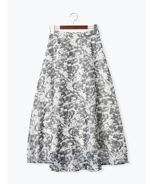 Te chichi TERRASSE(テチチテラス)の「メッシュフラワーフレアスカート《2025spring catalog item》(スカート・レディース・ブルー/ネイビー/グリーン・F)」の21枚目の写真