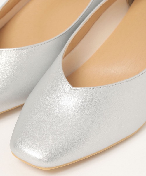 GLOBAL WORK(グローバルワーク)の「セレモニー対応/らくっション撥水フィットヒールパンプス/288091(パンプス・レディース・シルバー/ブラック/アイボリー・SMALL/MEDIUM/LARGE)」の10枚目の写真