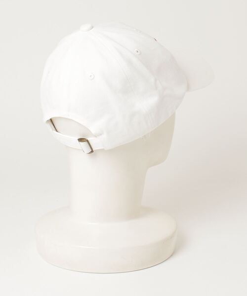 THEATRE PRODUCTS(シアタープロダクツ)の「THEATREPRODUCTSロゴ刺繍コットンキャップ(キャップ・レディース・ホワイト/ネイビー・FREE)」の3枚目の写真