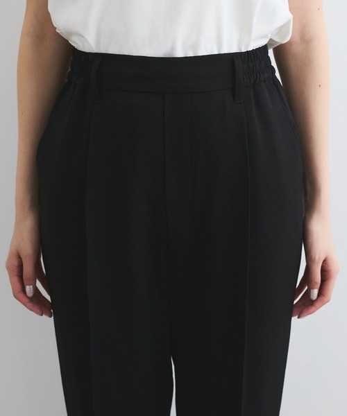 VIS(ビス)の「【接触冷感/洗える】 リラックステーパードパンツ(その他パンツ・レディース・ベージュ系その他/ブラック/ブルー系その他4・SS/S/M/L)」の10枚目の写真