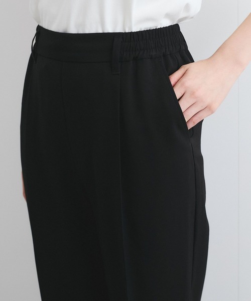 VIS(ビス)の「【接触冷感/洗える】 リラックステーパードパンツ(その他パンツ・レディース・ベージュ系その他/ブラック/ブルー系その他4・SS/S/M/L)」の11枚目の写真