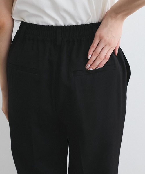 VIS(ビス)の「【接触冷感/洗える】 リラックステーパードパンツ(その他パンツ・レディース・ベージュ系その他/ブラック/ブルー系その他4・SS/S/M/L)」の14枚目の写真