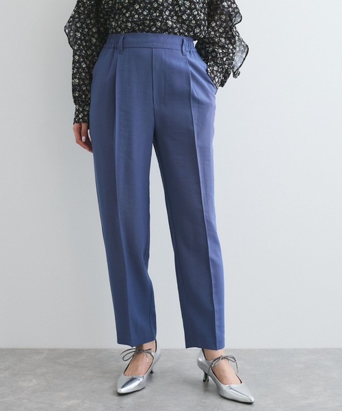 VIS(ビス)の「【接触冷感/洗える】 リラックステーパードパンツ(その他パンツ・レディース・ベージュ系その他/ブラック/ブルー系その他4・SS/S/M/L)」の20枚目の写真