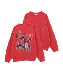 PIGMENT DYE DRUM LOGO SWEAT