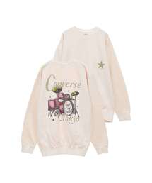 CONVERSE TOKYO | PIGMENT DYE DRUM LOGO SWEAT(スウェット)