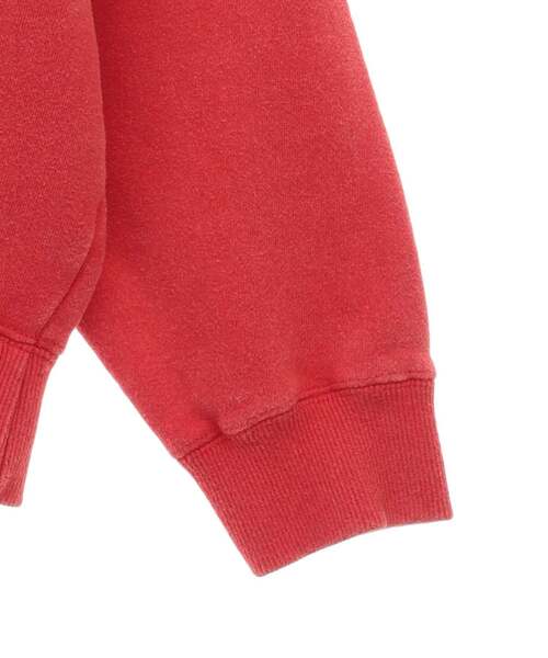 CONVERSE TOKYO（コンバーストウキョウ）の「PIGMENT DYE DRUM LOGO SWEAT（スウェット・レディース・ホワイト/ブラック/レッド・SMALL/MEDIUM）」の7枚目の写真