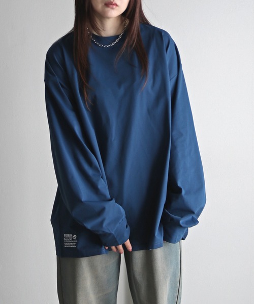 COURO(コウロ)の「【FOXRUN/フォックスラン】 エステルテックロンT(Tシャツ/カットソー・メンズ・ホワイト/ネイビー/ブラック・L/M)」の3枚目の写真