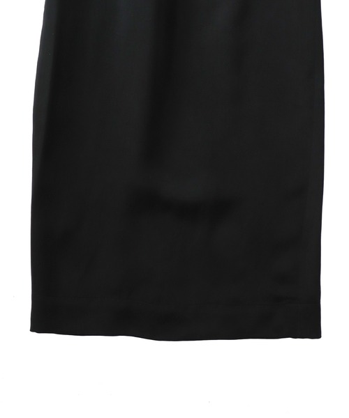 DRESSLAVE(ドレスレイブ)の「fibril cupra gather wide pants(フィブリルキュプラギャザーワイドパンツ)(その他パンツ・レディース・グレー/ブラック・38/36)」の17枚目の写真