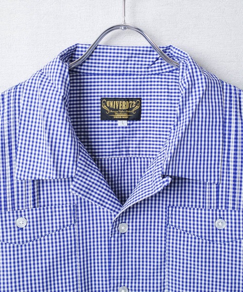 INNOCENT（イノセント）の「【T9】【UNIVERD72/ユニバード72】CARIBBEAN SHIRT 7分袖 キューバシャツ 40675（シャツ/ブラウス・メンズ・カーキ/ブルー系その他・MEDIUM/LARGE/X-LARGE）」の13枚目の写真