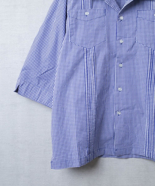 INNOCENT（イノセント）の「【T9】【UNIVERD72/ユニバード72】CARIBBEAN SHIRT 7分袖 キューバシャツ 40675（シャツ/ブラウス・メンズ・カーキ/ブルー系その他・MEDIUM/LARGE/X-LARGE）」の15枚目の写真